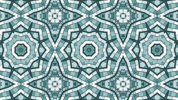 Аннотация Ethnic Authentic Symmetric Pattern Ornamental Decorative Kaleidoscope Movement Geometric — стоковое фото