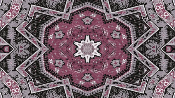 民族の本格的なカーペットの万華鏡 — ストック写真