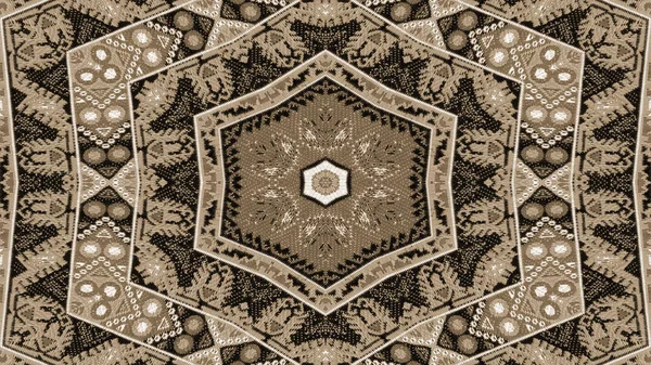 Etnik otantik halı Kaleidoscope