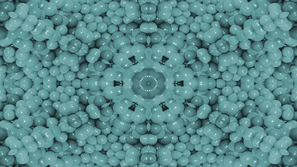 Abstraktní Barevný Symetrický Vzor Ornamentální Dekorativní Kaleidoskop Hnutí Geometrický Kruh — Stock fotografie