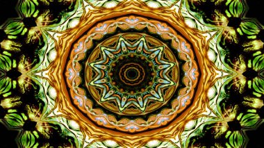 Etnik otantik halı Kaleidoscope