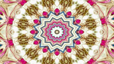 Etnik otantik halı Kaleidoscope