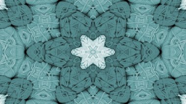 Soyut renkli simetrik Kaleidoscope