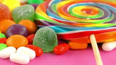 Şeker Tatlı Jöle Şeker ve Tatlı Tatlı Tatlı Tatlı