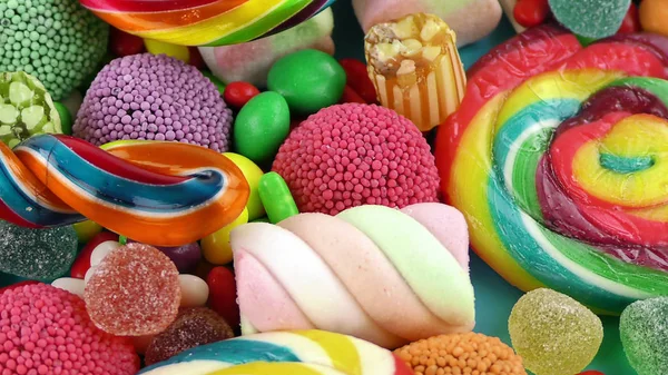 Doces Doce Geleia Lolly Delicioso Açúcar Sobremesa — Fotografia de Stock