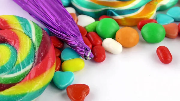 Candy Sweet Jelly Lolly Delicious Sugar Dessert — Stock Photo, Image