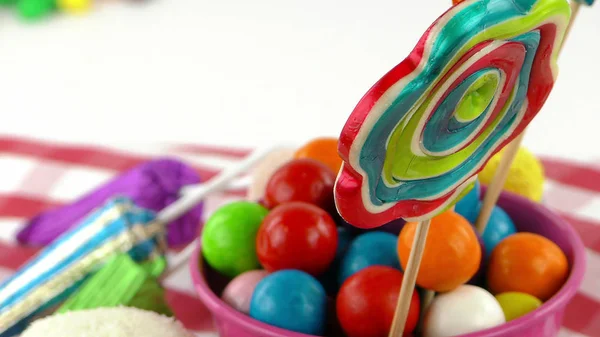 Candy Sweet Jelly Lolly Delicious Sugar Dessert — Stock Photo, Image