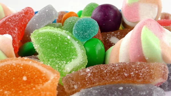 Dulce Caramelo Jalea Lolly Delicioso Postre Azúcar —  Fotos de Stock