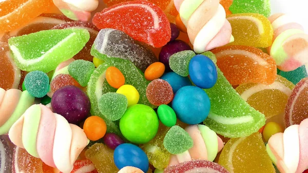 Sladkosti Sladké Želé Lízátko Lahodné Cukru Dezert — Stock fotografie