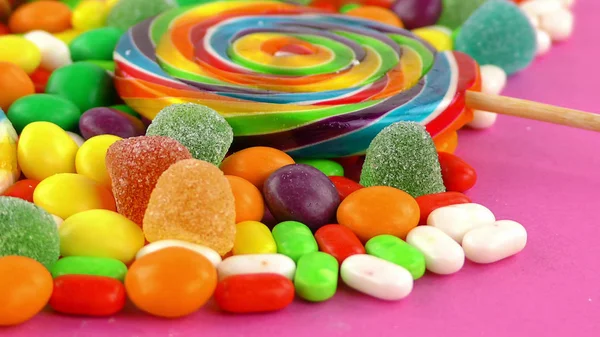 Candy Sweet Jelly Lolly Delicious Sugar Dessert — Stock Photo, Image