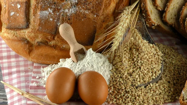 Delicious Fresh Bread Food Concept — Stock Photo, Image
