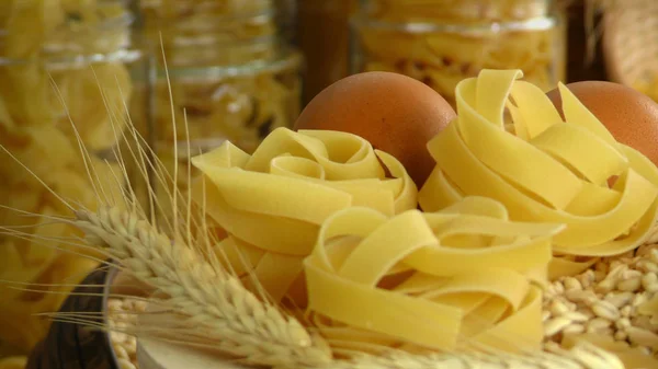 Macarrones Italianos Pasta Sin Cocer — Foto de Stock