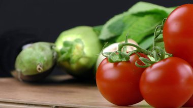 Sağlıklı organik sebze kompozisyon karışımı