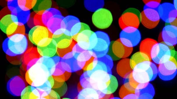 Textura Fundo Colorido Bokeh — Vídeo de Stock