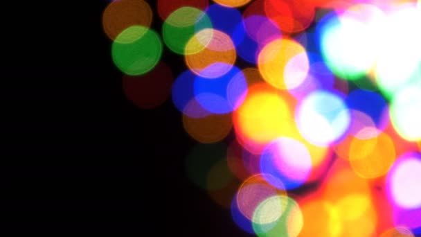 Textura Colorida Fondo Bokeh — Vídeos de Stock