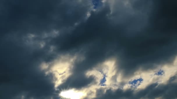 Время Облаков — стоковое видео