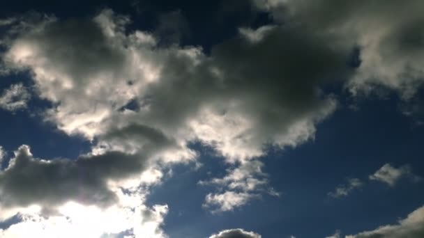 Nuages pluvieux Time lapse 