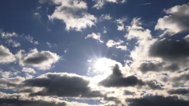 Nuvens Chuvosas Time Lapse — Vídeo de Stock