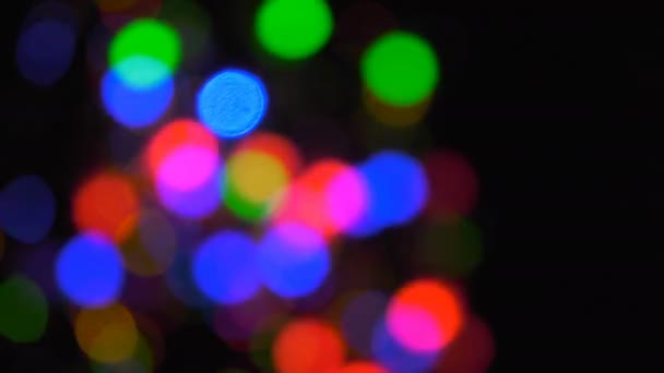 Fond Coloré Lumières Bokeh — Video