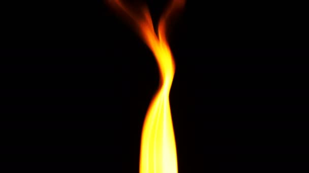 燃烧的火焰背景 — 图库视频影像
