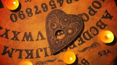 Büyücülük Ouija tahtası Spirit oyunu