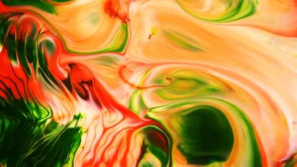 Abstracte Kunst Inkt Verf Verspreiding Ontploffen Achtergrond — Stockvideo