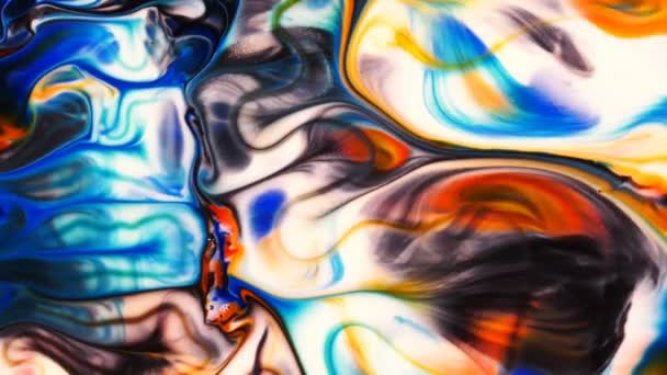 Art abstrait Propagation de la peinture à l'encre Exploser fond 