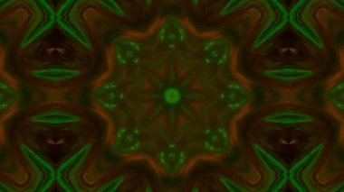 Soyut renkli Kaleidoscope hareketi