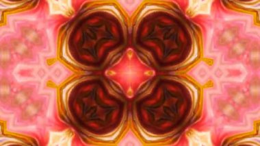 Soyut renkli Kaleidoscope hareketi