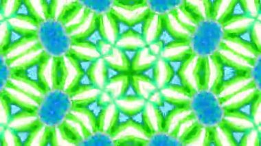 Soyut renkli Kaleidoscope hareketi