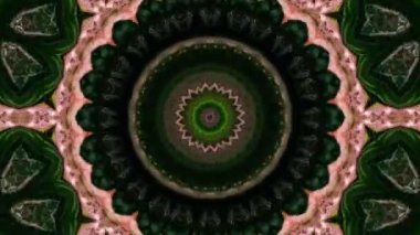 Soyut renkli Kaleidoscope hareketi