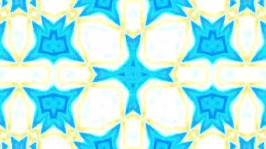 Soyut renkli Kaleidoscope hareketi