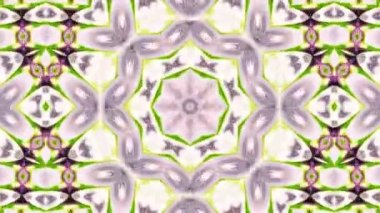 Soyut renkli Kaleidoscope hareketi