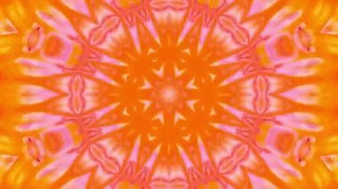 Soyut renkli Kaleidoscope hareketi