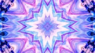Soyut renkli Kaleidoscope hareketi