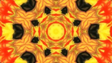 Soyut renkli Kaleidoscope hareketi