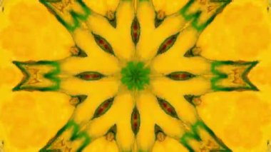 Soyut renkli Kaleidoscope hareketi