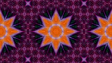 Soyut renkli Kaleidoscope hareketi