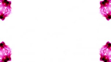 Soyut renkli Kaleidoscope hareketi