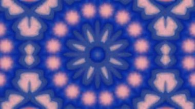 Soyut renkli Kaleidoscope hareketi
