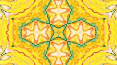 Soyut renkli Kaleidoscope hareketi