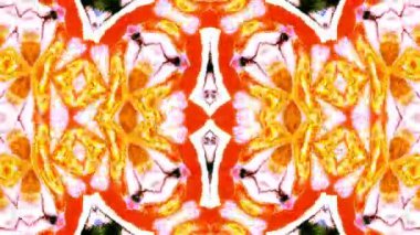 Soyut renkli Kaleidoscope hareketi