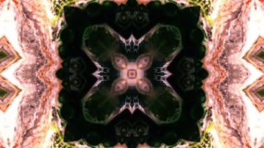 Soyut renkli Kaleidoscope hareketi