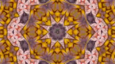 Soyut renkli Kaleidoscope hareketi