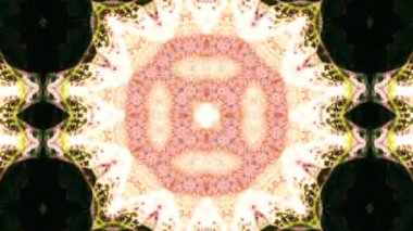 Soyut renkli Kaleidoscope hareketi