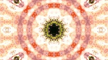 Soyut renkli Kaleidoscope hareketi
