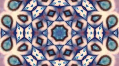 Soyut renkli Kaleidoscope hareketi