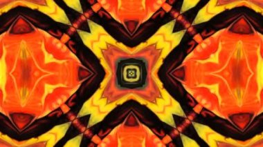 Soyut renkli Kaleidoscope hareketi