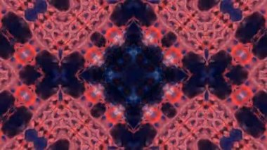 Soyut renkli Kaleidoscope hareketi