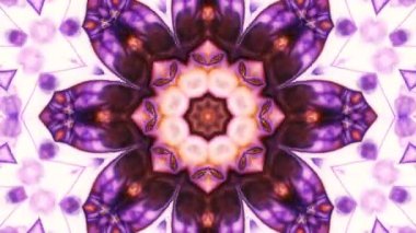 Soyut renkli Kaleidoscope hareketi
